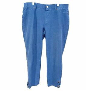 Michaels Kors Women’s Indigo Stretch Pants XL EUC
